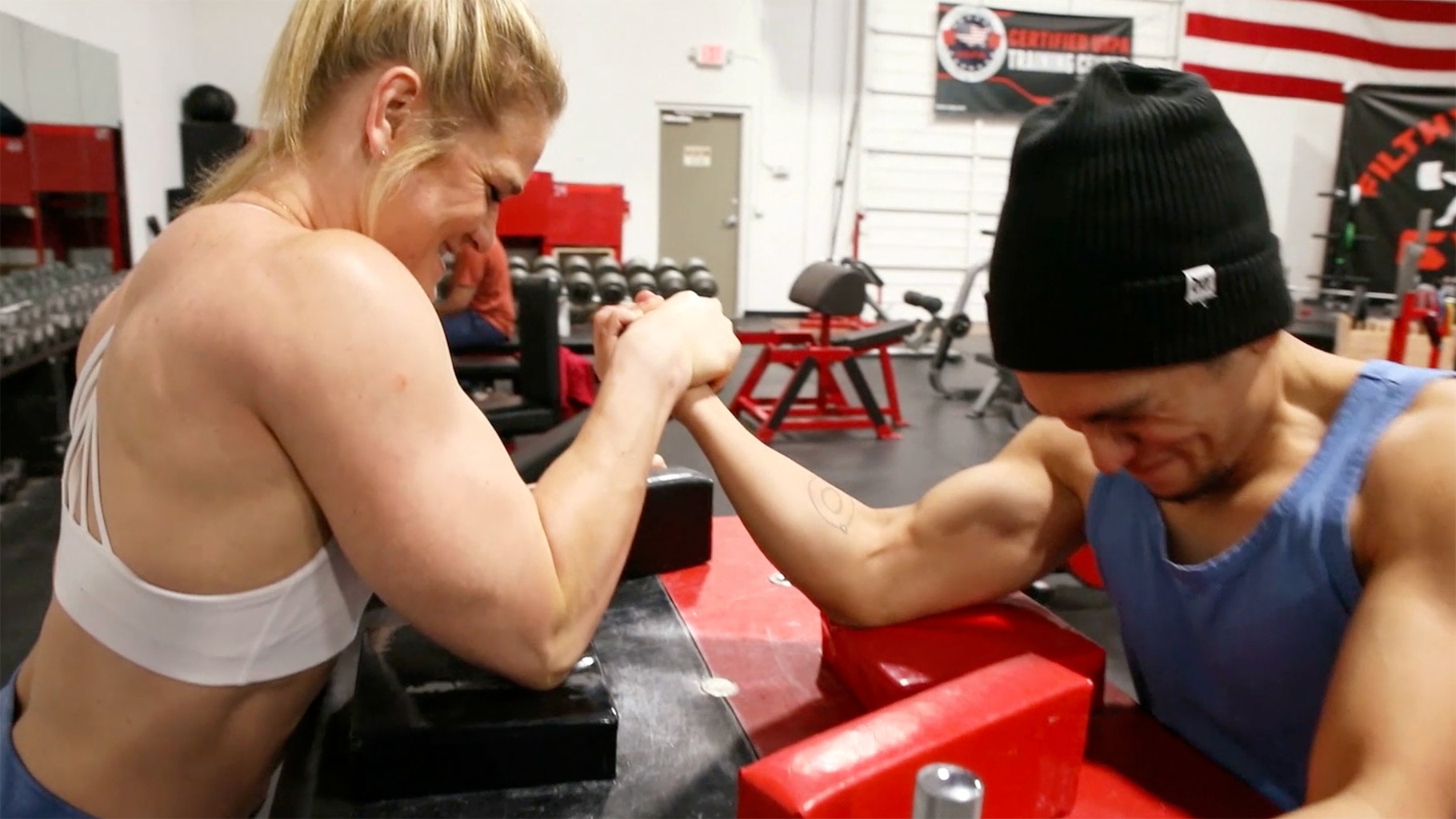 Female Muscle Domination Amanda Botner Female Muscle Videos